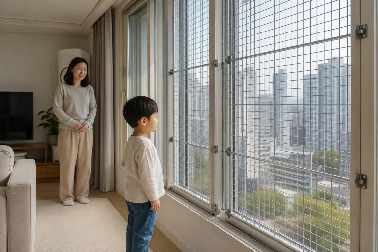 방충망 청소 방법